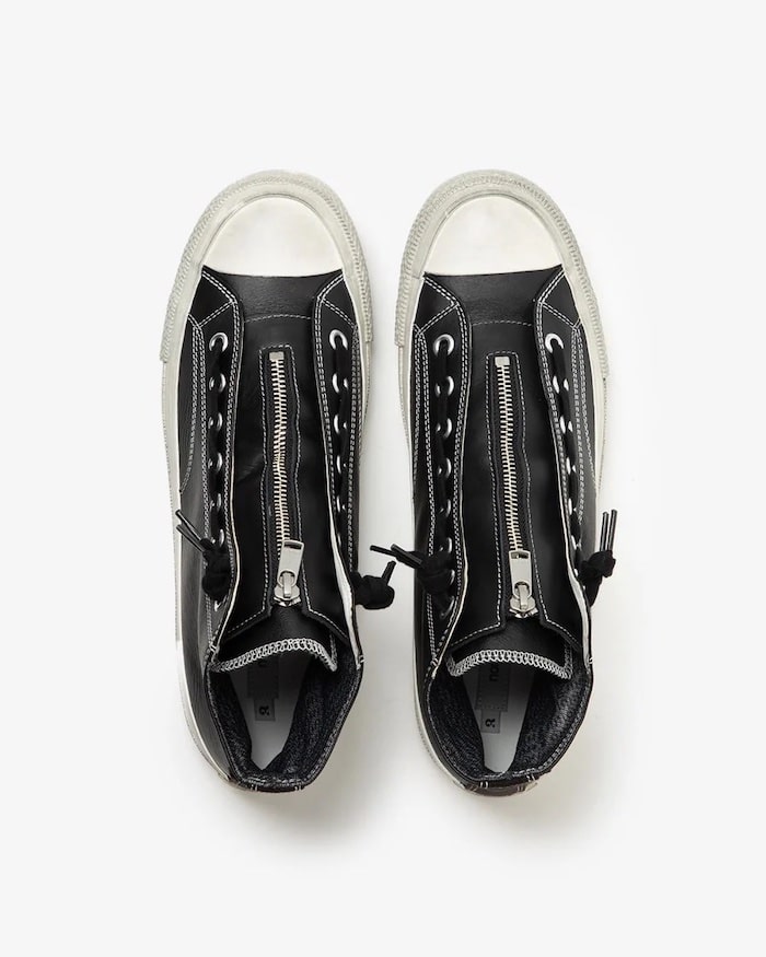 nonnative(ノンネイティブ)｜DWELLER TRAINER HI COW LEATHER WITH