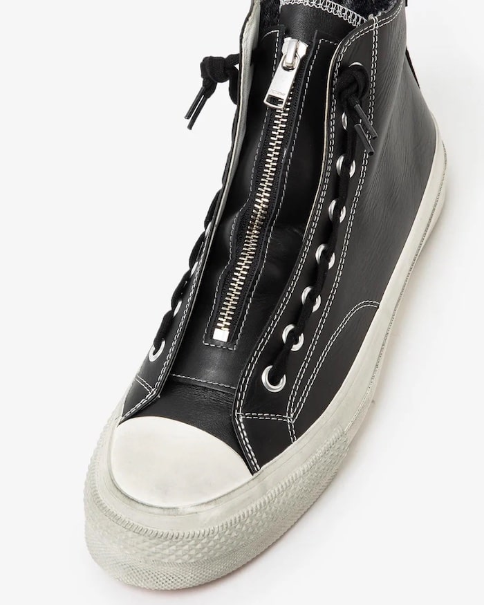 nonnative(ノンネイティブ)｜DWELLER TRAINER HI COW LEATHER WITH