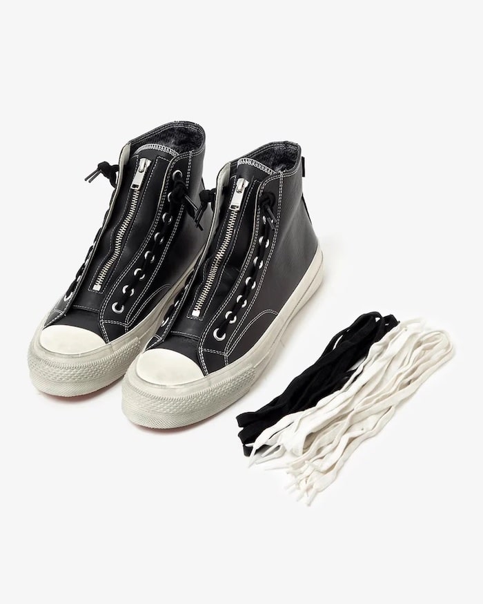 nonnative(ノンネイティブ)｜DWELLER TRAINER HI COW LEATHER WITH