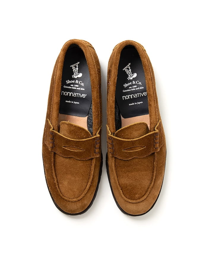 nonnative × REGAL Shoe &amp; Co. DWELLER LOAFER COW LEATHER WITH GORE-TEX
