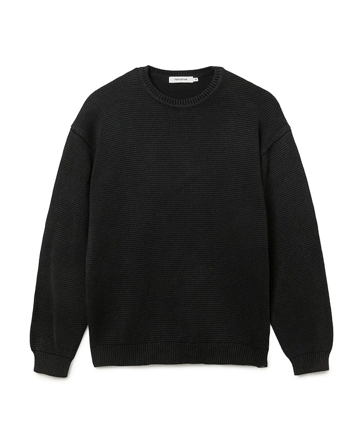 nonnative(ノンネイティブ)｜WORKER PULLOVER SWEATER COTTON YARN