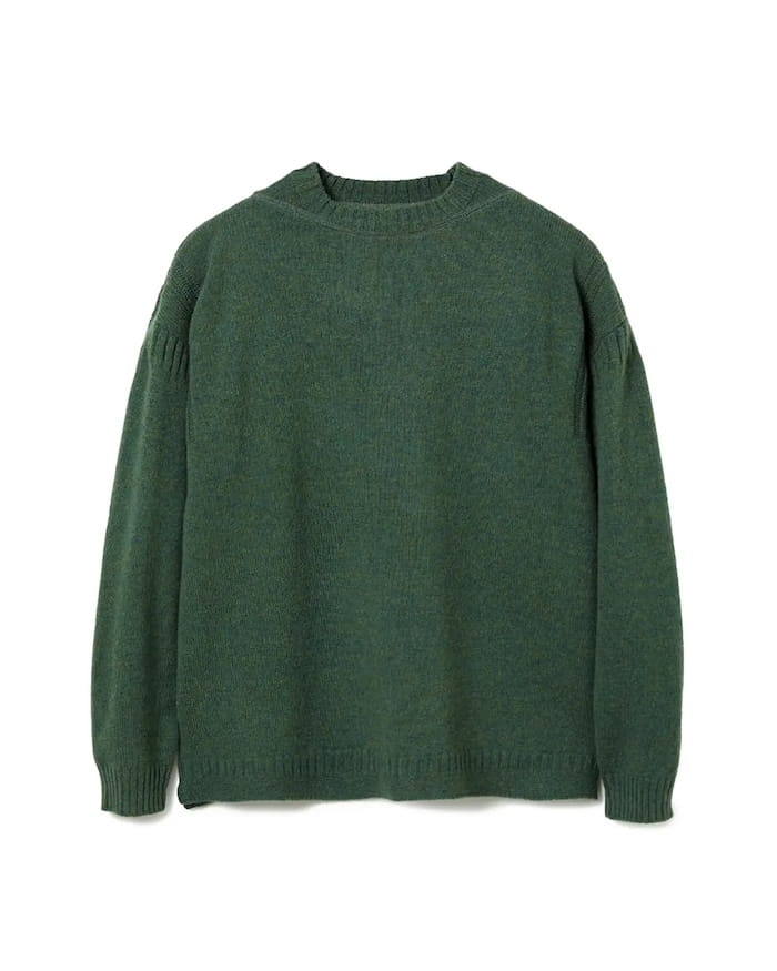 nonnative MARINER CREW SWEATER LINCOLN WOOL YARN