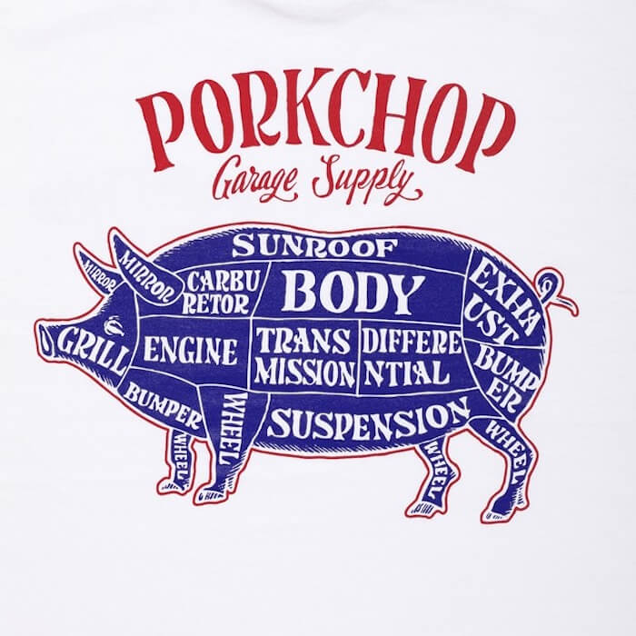 PORKCHOP GARAGE SUPPLY(ポークチョップガレージサプライ)｜PORK BACK