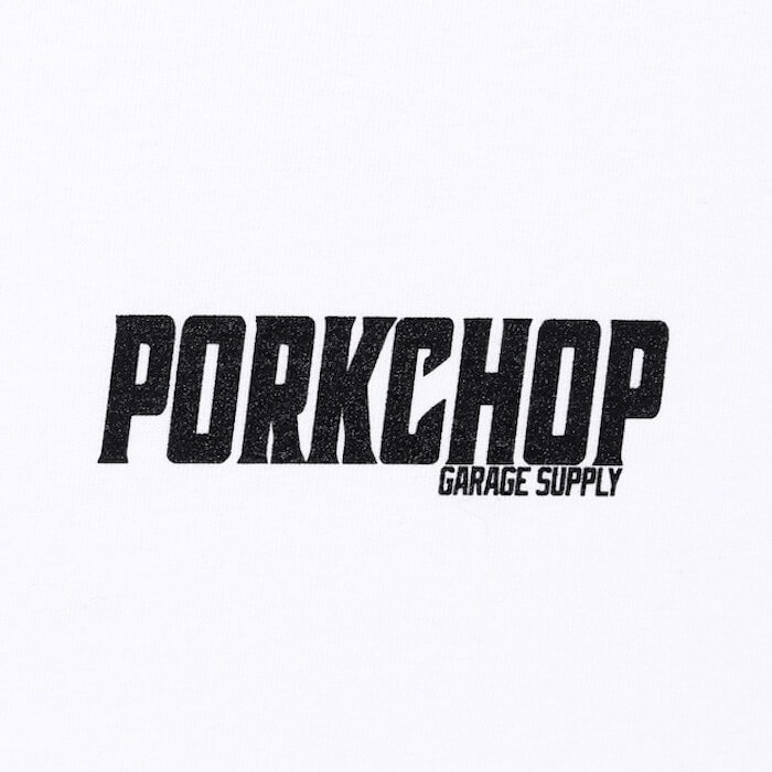 PORKCHOP GARAGE SUPPLY　P 2nd OVAL LS TEE PORKCHOP GARAGE SUPPLY(ポークチョップガレージサプライ)｜P