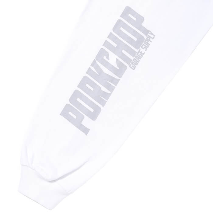 PORKCHOP GARAGE SUPPLY　P 2nd OVAL LS TEE PORKCHOP GARAGE SUPPLY(ポークチョップガレージサプライ)｜P