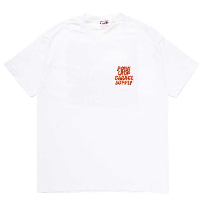 Porkchop Garage Supply Tシャツ ホワイト PORKCHOP GARAGE SUPPLY - PORK BACK TEE (WHITE) / ポーク