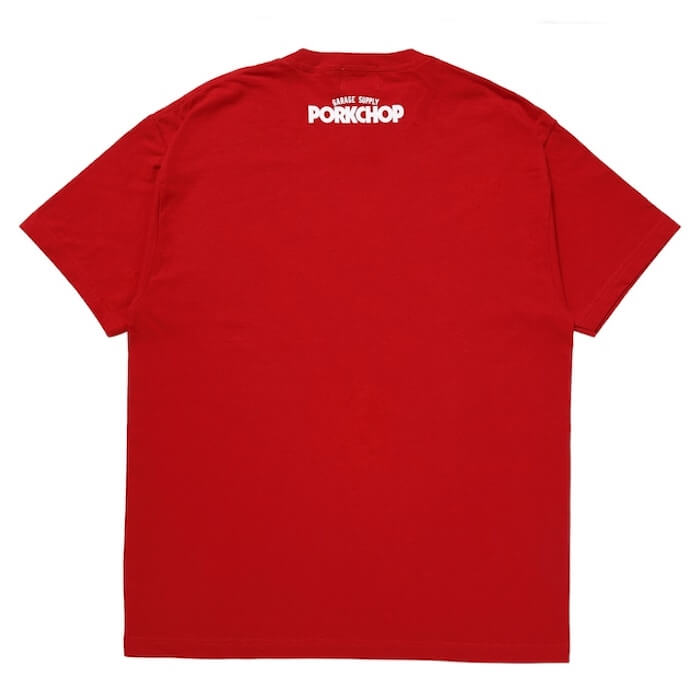 P.C.G.S. バーガンディ Tシャツ　ポークチョップ PORKCHOP GARAGE SUPPLY(ポークチョップガレージサプライ)｜MASA