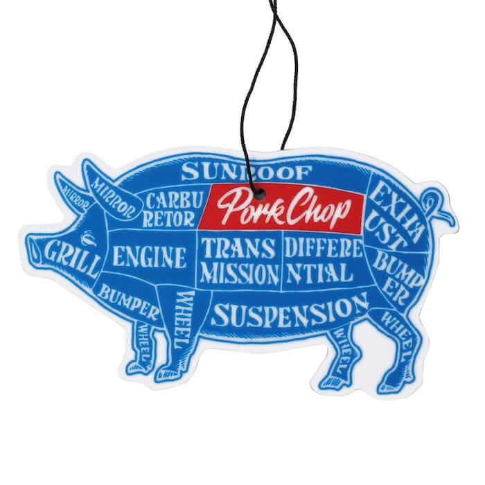 PORKCHOP GARAGE SUPPLY AIR FRESHENER / Pabst Blue Ribbon