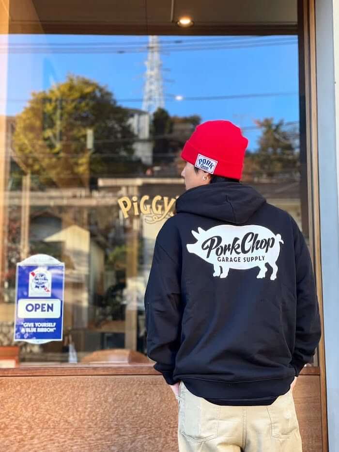 porkchop ポークチョップ ガレージ パーカー
