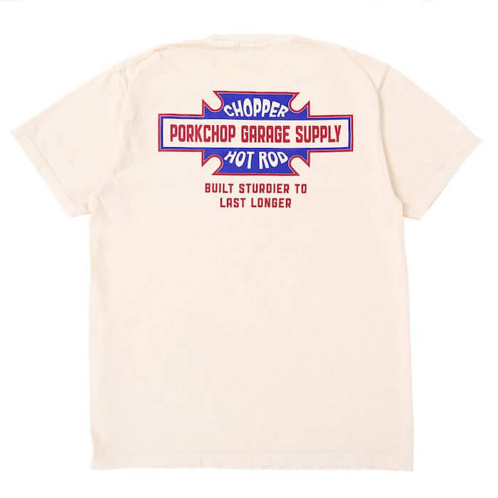 おまけ付 PORKCHOP BAR&SHIELD TEE ポークチョップ おまけ付 PORKCHOP BAR&SHIELD TEE ポークチョップ PORKCHOP