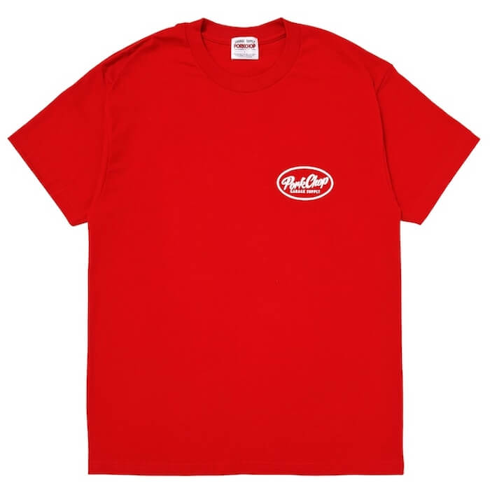P.C.G.S. バーガンディ Tシャツ　ポークチョップ 7cf546561ce54b9cff1aeb05a88cf3