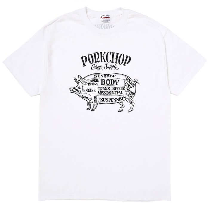 ポークチョップガレージサプライ　 Tシャツ XL ピンク　お値引き交渉不可です。 ポークチョップガレージサプライ Tシャツ XL ピンク お値引き
