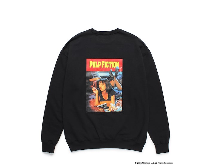 WACKO MARIA(ワコマリア) / PULP FICTION / CREW NECK SWEAT