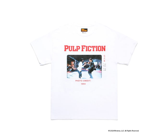 【 WACKOMARIA 】 CREW NECK T-SHIRT PULPFICTION PULP FICTION × WACKOMARIA CREW NECK T-SHIRT(TYPE-5