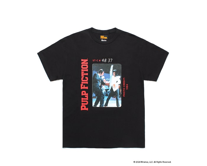 Tシャツ・カットソー WACKO MARIA PULP FICTION PCREW NECK LONG SLEEVE TYPE-3 PULP FICTION / CREW NECK LONG SLEEVE T-SHIRT ( TYPE-3