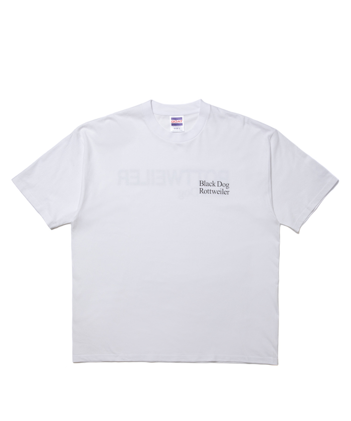 ROTTWEILER ロンT WHITE Mサイズ ロットワイラー ROTTWEILER - RW TEE (WHITE)【Hoen - Web】大分県 ロット