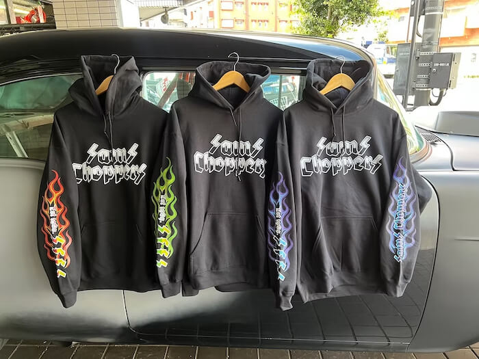 SAMS CHOPPERS(サムズチョッパーズ)｜SAMS FLAMES PULLOVER HOODIE