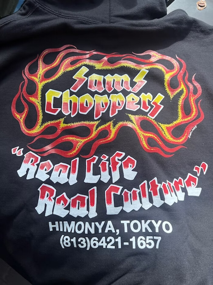SAMS CHOPPERS(サムズチョッパーズ)｜SAMS FLAMES PULLOVER HOODIE