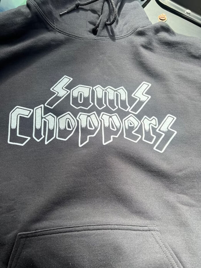 SAMS CHOPPERS サムズ　HOODIE　パーカー SAMS CHOPPERS(サムズチョッパーズ)｜SAMS FLAMES PULLOVER HOODIE