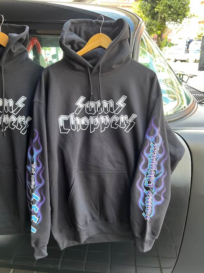 SAMS CHOPPERS(サムズチョッパーズ)｜SAMS FLAMES PULLOVER HOODIE