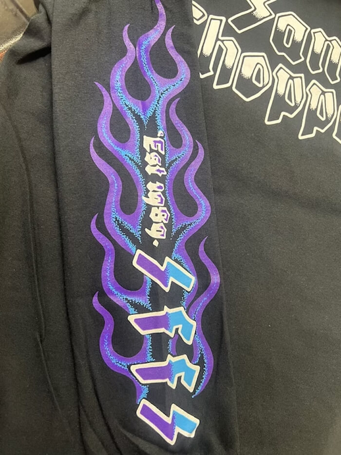 SAMS CHOPPERS(サムズチョッパーズ)｜SAMS FLAMES LONG SLEEVE TEE