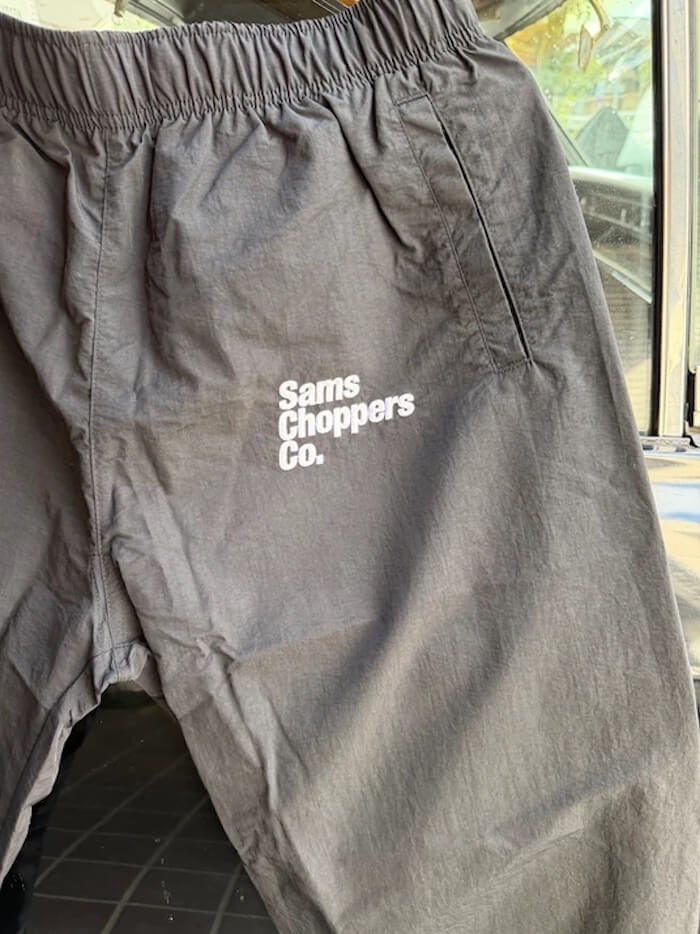 SAMS CHOPPERS Co　（サムズ）　ナイロン PANTS　美品 SAMS CHOPPERS Co （サムズ） ナイロン PANTS 美品 11月12日 発売