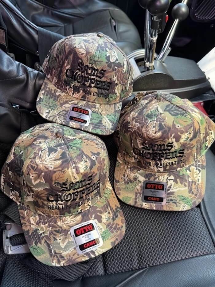 SAMS CHOPPERS SAMS CAMO CAP