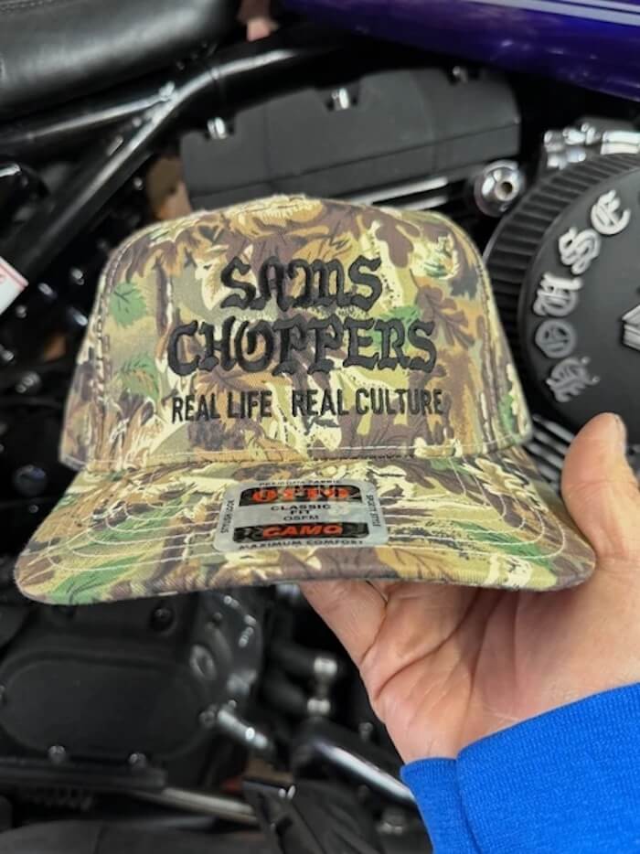 SAMS CHOPPERS(サムズチョッパーズ)｜SAMS CAMO CAP｜正規通販取扱店