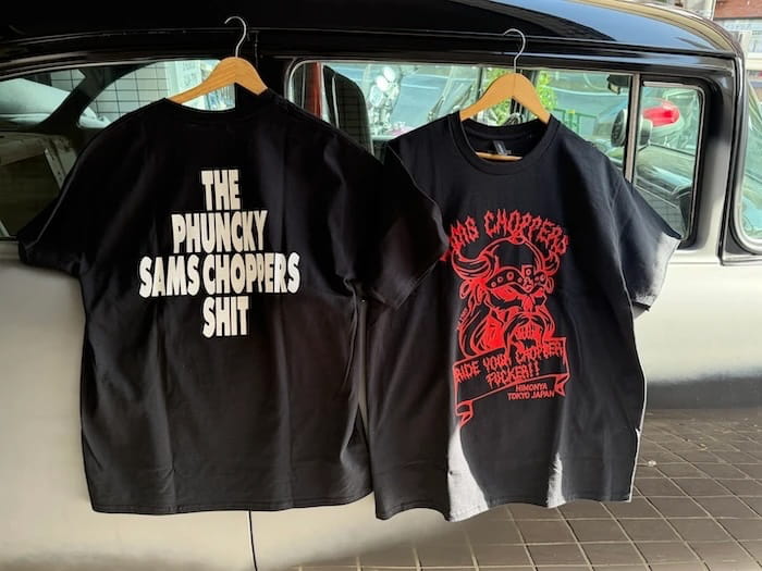SAMS CHOPPERS SAMS SKULL TEE