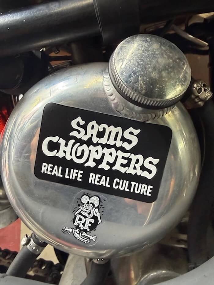 SAMS CHOPPERS(サムズチョッパーズ)｜SAMS CHOPPERS STICKER｜正規通販
