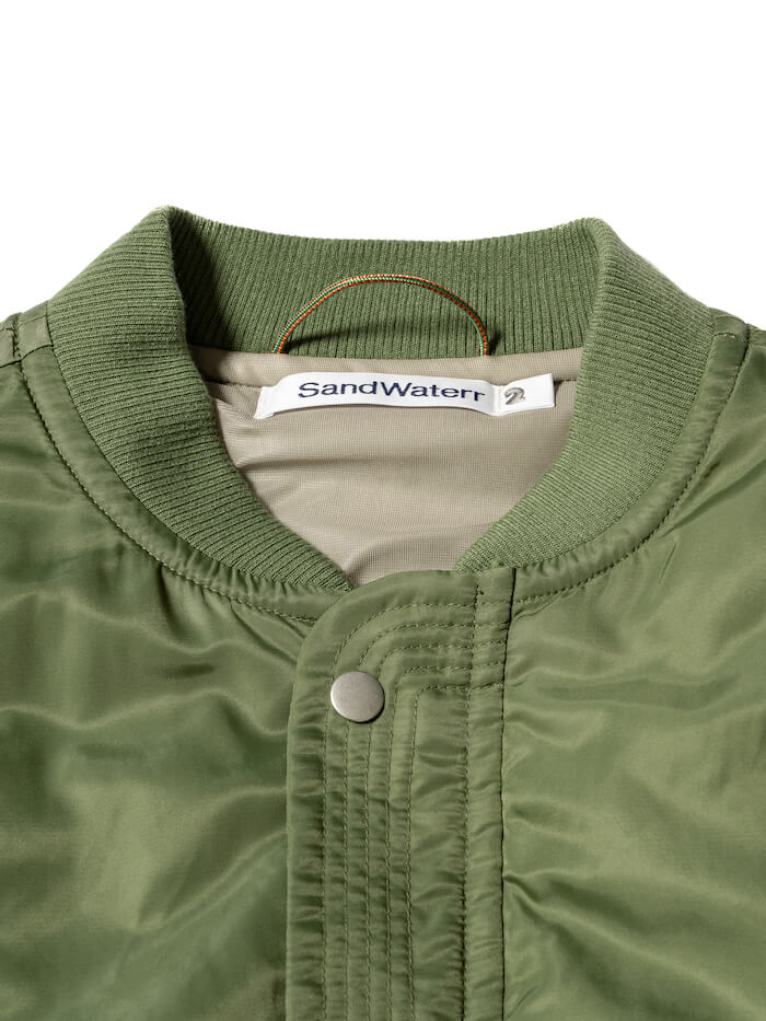SandWaterr(サンドウォーター)｜RESEARCHED PADDED BLOUSON / NYLON