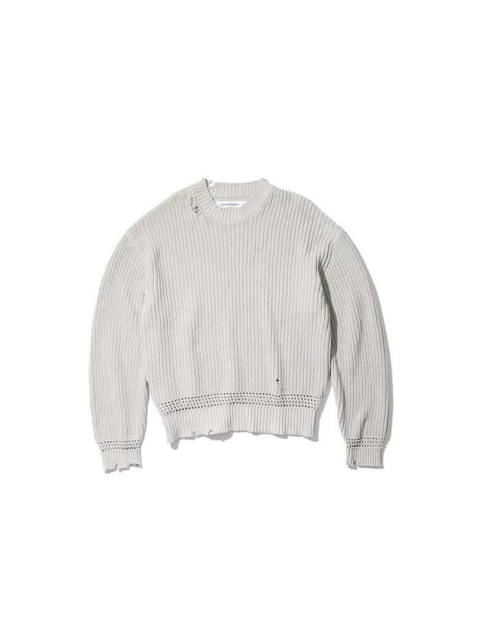 SandWaterr(サンドウォーター)｜ORGANIZED CREW NECK SWEATER / C ,A