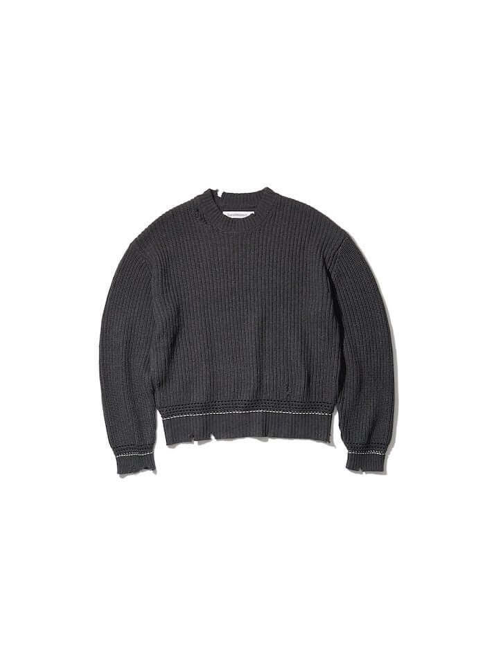 SandWaterr(サンドウォーター)｜ORGANIZED CREW NECK SWEATER / C ,A