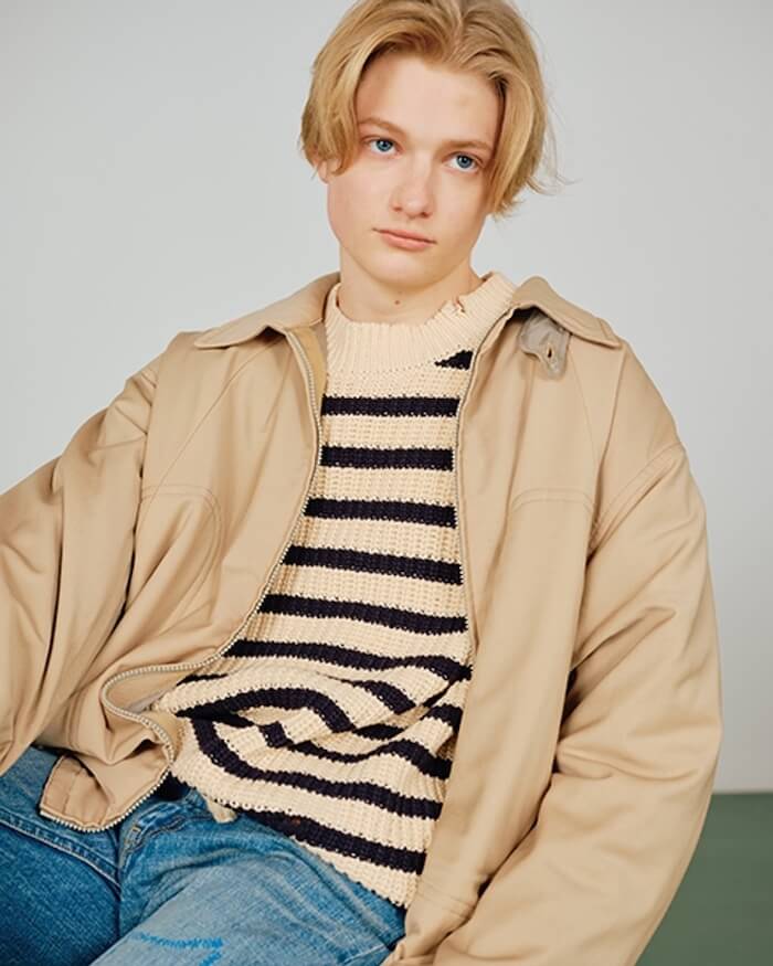 SandWaterr(サンドウォーター)｜ORGANIZED CREW NECK SWEATER / C ,A