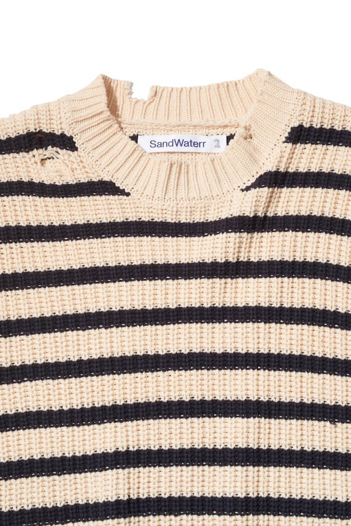SandWaterr(サンドウォーター)｜ORGANIZED CREW NECK SWEATER / C ,A