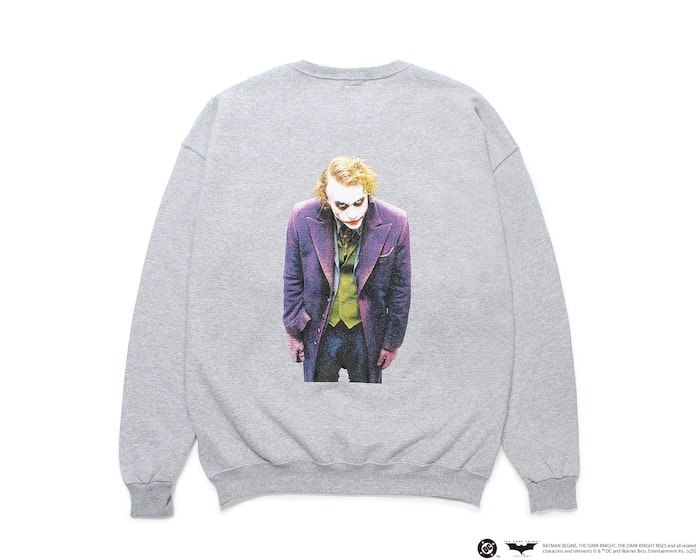 WACKOMARIA ダークナイト　スウェット WACKO MARIA(ワコマリア)｜THE DARK KNIGHT TRILOGY / CREW NECK