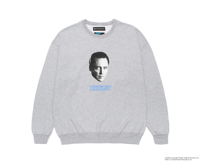 WACKO MARIA TRUE ROMANCE / CREW NECK SWEAT SHIRT ( TYPE-3 )