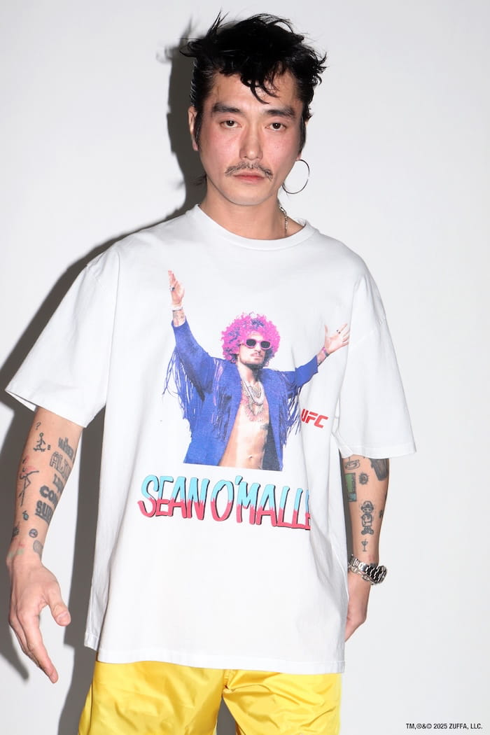 WACKO MARIA(ワコマリア)｜UFC / WASHED HEAVY WEIGHT CREW NECK T
