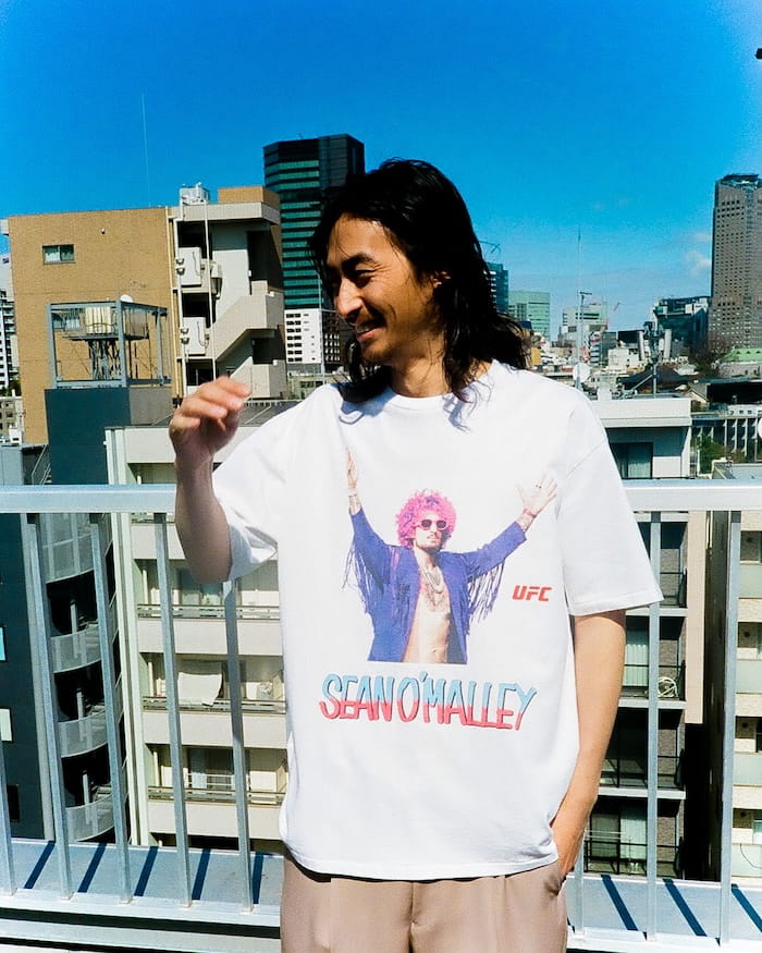 WACKO MARIA(ワコマリア)｜UFC / WASHED HEAVY WEIGHT CREW NECK T