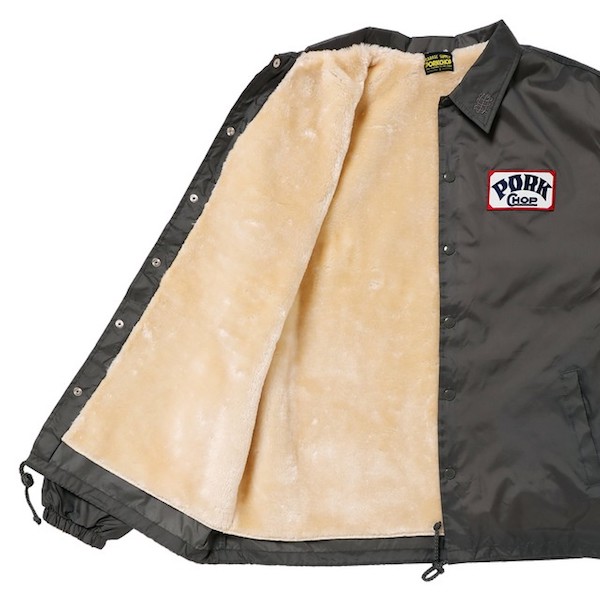 PORKCHOP GARAGE SUPPLY BOA COACH JKT (Ｍ) PORKCHOP GARAGE SUPPLY - BOA COACH JKT (BLACK) / ボアインナー