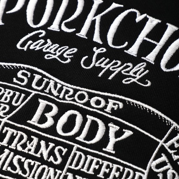 PORKCHOP GARAGE SUPPLY】PORK FRONT STITCH SWEAT｜In STATE