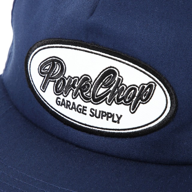 【完売】  PORKCHOP GARAGE SUPPLY】SCRIPT TRUCKER CAP｜In STATE 帽子