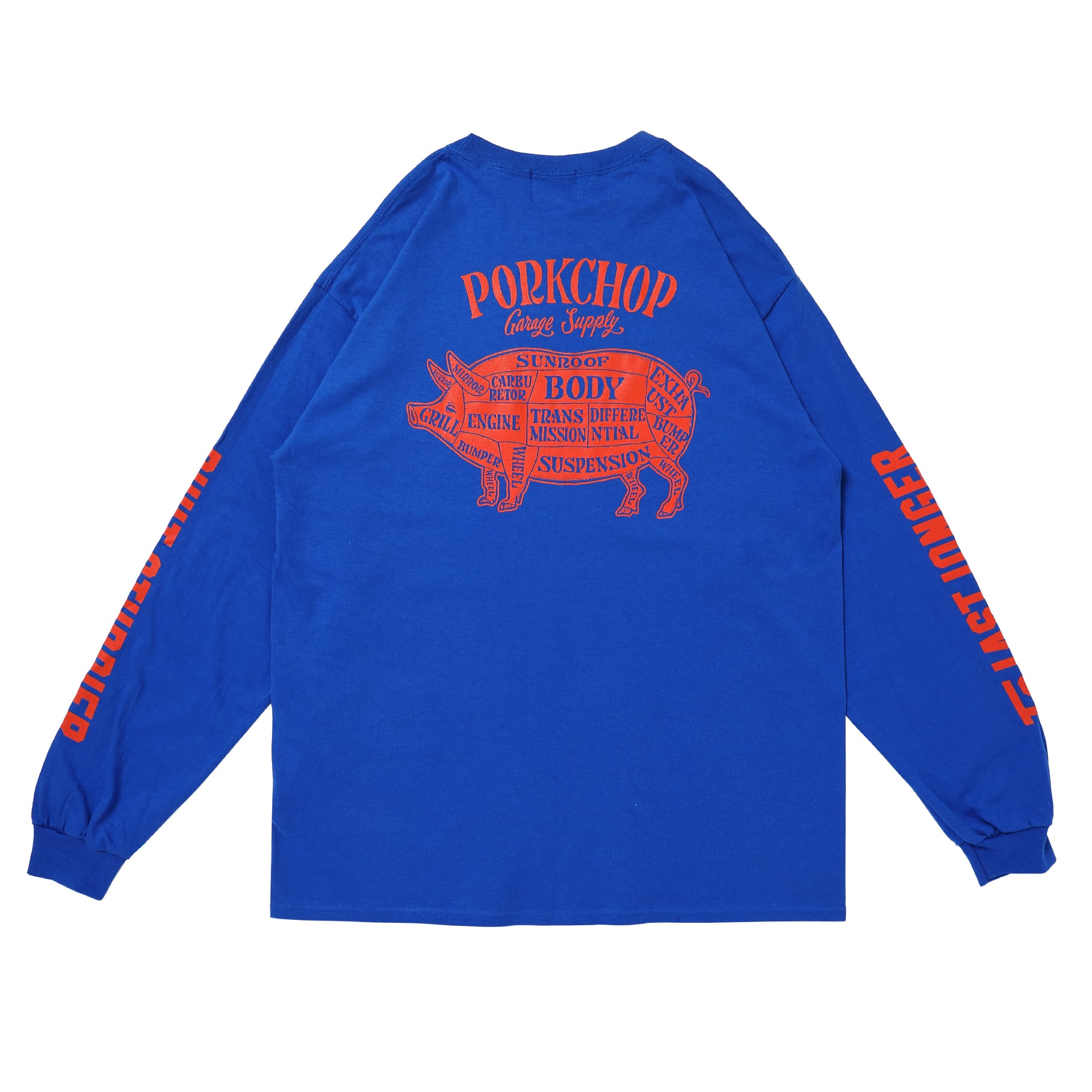 PORKCHOP GARAGE SUPPLY「PORK BACK LS TEE」 PORKCHOP GARAGE SUPPLY】PORK BACK L/S TEE｜In STATE